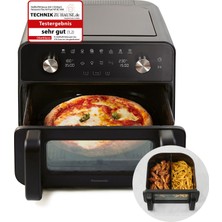Panasonic NF-BC1000 Flex Hava Fritözü, Görüntüleme Pencereli, Xl Esnek Pişirme Sepeti, 2 Pişirme Bölgesi Için Çıkarılabilir Ayırıcı, 9,6 Litre, 30-230 °c, Hafif Buhar, 8 Ön Ayar, Temizlemesi Kolay, Si