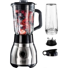 Russell Hobbs Stand Mikser 2'si 1 Arada, 1,5 L Cam Hazneli, Bpa Içermez, 23821-56