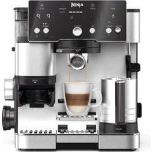 Ninja Luxe Essential Öğütücü ve Köpürtücülü 2'si 1 Arada Kahve Makinesi