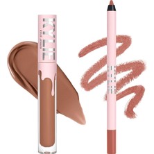 Esranın Dünyası Kylie Cosmetics Kylie Dudak Kalemi ve Mat Likit Ruj Set 703 Dolce K, 4064941008699
