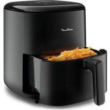 Moulinex Easy Fry Max 5l - Hızlı Pişirme Için Hava Fritözü,% 70'e Varan Enerji Tasarrufu, Sezgisel Kontrol Paneli, 10 Otomatik Program, 6 Kişiye Kadar, Dijital Tarif Kitabı, EZ2458