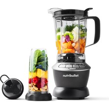 Nutribullet Tam Boy Blender, Elektrikli Blender, Çok Fonksiyonlu El Blender, Profesyonel Blender, 1000 Watt Güç, 1,6l Bardak, Gri, NBF450DG