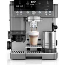 Ninja Luxe Premier 3'ü 1 Arada Kahve Makinesi ES601EUGM, Gri Metal, ES601EUGM