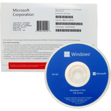 Esranın Dünyası Naco Windows 11 Pro Ön Yükleme DVD Sadece Işletim Sistemini Yeniden Kurmak Içindir. Lisans Içermez