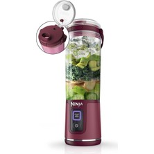 Ninja, Motorlu Kompakt Blender, 530ML, Kızılcık Kırmızısı, BC151UKCR