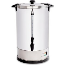 Beeketal 'BGK16' Gastro Yuvarlak Filtre Kahve Makinesi 16 Litre, 2 Isıtma Sistemli (Demleme/sıcak Tutma), Seviye Göstergeli ve Paslanmayan Kalıcı Filtreli Paslanmaz Çelik Çift Cidarlı Filtre Kahve Mak