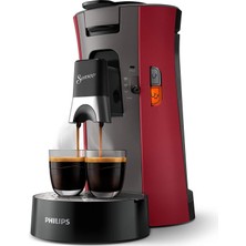 Philips Phılıps Senseo Select Kahve Makinesi, Kırmızı, 3 Özel