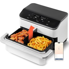 Cosori Airfryer, Dual Blaze Twinfry, Esnek Hazneler, 10 L