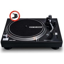 Esranın Dünyası Reloop RP-1000 Mk2 | Hifi/dj Belt-Drive Pikap/turntable, Ortofon Om Black Pikap Iğnesi ve Headshell ile Birlikte