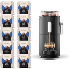 Café Royal Cafe Royal Swıtzerland Professıonal Coffeeb Globe Kahve Makinesi, Siyah, 90 Lungo Kahve Topuyla (10X 9 Parça), %100 Gübrelenebilir