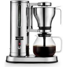 Aarke Filtre Kahve Makinesi - Elektrikli Kahve Makinesi, Cam Sürahi, Sıcak Tutma Fonksiyonu, 10 Fincan Kapasitesi, 250 ml -1,25L, Modern Tasarım, Filtre Kahve Için Kahve Makinesi, Ecbc Sertifikalı.