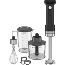 Kitchenaid Kablosuz El Blenderı - Kablosuz Çalışın - 700 ml Bpa Içermeyen Kap - Çizilmeye Karşı Koruma - Paslanmaz Çelik Bıçaklar - Pil Yok - Siyah
