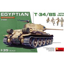 Esranın Dünyası Miniart 37098 1:35 T-34/85 Mısır - Mürettebatı ile Birlikte