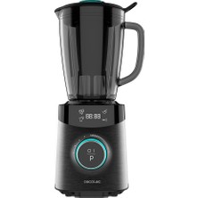Cecotec Stand Mikseri Power Black Titanium 2500MAX Advance. 2500 W Maksimum Güç, Siyah Titanyum Kaplamalı 8 Bıçaklı Bıçak, 1,8 L, 10 Hız + Turbo Işlevi, Smoothie Filtresi