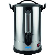 Saro Yuvarlak Filtreli Saro Kahve Makinesi - 8,3 L - 60 Fincan - Paslanmaz Çelik - Çift Cidarlı - Ölçüm Bardağı - Demleme ve Sıcak Tutma Fonksiyonu - 1,6 Kw - Model Cappono 60