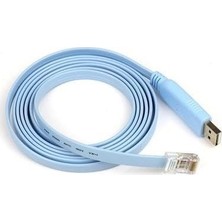 Esranın Dünyası USB 2.0 Uyumlu Cisco Router RJ45 Konsol Kablosu USB To RJ45 Kablousb RJ45 Konsol Kablosu RS232 Seri Adaptör Cisco Router Için 1.5 Metre
