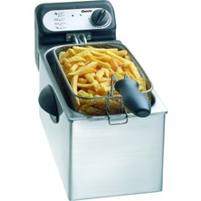 Bartscher Ba. A165.103 Paslanmaz Çelik Hazneli Fritöz 22 x 40 x 24 cm 3 L