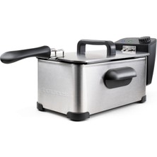 Taurus Fry3 - Yağda Kızartıcı | 3l | 1kg Patates Kapasitesi | Çıkarılabilir | Bulaşık Makinesinde Yıkanabilir | Gümüş | Yağ