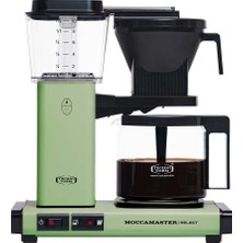 Moccamaster Kbg Select, Cam Sürahili Kahve Makinesi, Filtre Kahve Makinesi, Pastel Yeşil, 1,25L