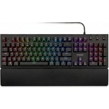 Esranın Dünyası Pars Power Node Game Kablolu Rgb Mekanik Gaming Klavye, 9 Renk Aydınlatma, 105 Tuş Double Shot Keycaps, 50 Milyon Tuş Ömrü, 1.5m Örgü Kablo, Anti Ghosting, Bilek Destekli Oyuncu Klavyesi, Kb-17