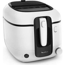 Moulinex Super Uno Fritöz, 2,2l, Kapasite 1,5kg, Patates Kızartması, 1800W, Ayarlanabilir Termostat, Otomatik Açılma, Kolay Temizlik, Çıkarılabilir Hazne, Koku Filtresi