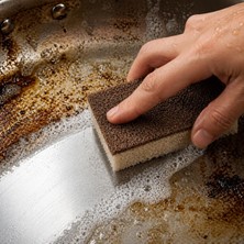 Esranın Dünyası Deinhaus Bulaşık Ovma Süngeri, Kahverengi, 8X10X2 Cm, Dayanıklı Yapı, Etkili Temizlik, Kimyasal Dirençli, Hafif ve Ergonomik