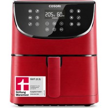 Cosori Airfryer, Sallama Hatırlatıcılı, 11'i 1 Arada 5,5 L Sıcak Hava Fritözü