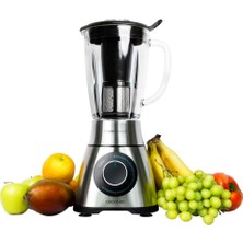 Cecotec Stand Mikseri Power Black Titanium 2000MAX Perfectmix. 2000W Maksimum Güç, Siyah Titanyum Kaplı Bıçak, 1,8l, Smoothie Filtresi, Paslanmaz Çelik Kaplama