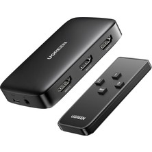 Esranın Dünyası Ugreen HDMI Anahtarı 4K 3'ü 1 Arada HDMI Ayırıcı UHD Tv Çubuğu, Hdtv, Dizüstü Bilgisayar Ps4, X-Box'ı Destekler