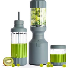 Beast Smoothie Maker 850W - Kompakt Stand Mikser, 3 Tritan Karıştırma Kaplı Yüksek Performanslı Blender - 785ML - Taşınabilir Içme ve Saklama Kapağı - Smoothie'ler, Dondurma ve Shake'ler Için Karıştır