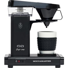 Moccamaster Cup-One, Kahve Makinesi Filtre Makinesi, Kahve Makinesi Küçük 2 Fincan, Kahve Filtresi, Mat Siyah