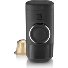 Wacaco Minipresso Taşınabilir Espresso Makinesi, *nespresso®*kapsüllerle Uyumlu (Ns'den Orijinal Kapsüller ve Uyumlu Ürünler) (Kömür Siyahı)