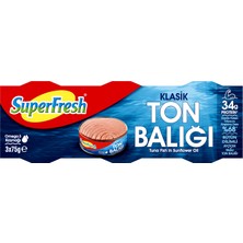 Esranın Dünyası Superfresh Ton Ayçiçekyağlı 75 gr x 3 Adet