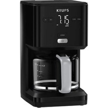 Krups Smart'n Light Kahve Makinesi, Zamanlayıcılı, 1,25 Litre Filtre Kahve Için, Sıcak Tutma Fonksiyonlu, Otomatik Kapanma, Siyah, KM600810