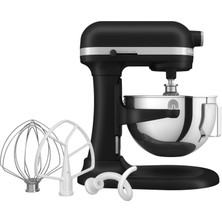 Kitchenaid Ağır Hizmet - Kazan Kaldırmalı Mutfak Makinesi 5,2 L - Mat Siyah 5KSM55SXXEBM