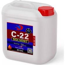 Dolar Kimya Protez Saç Solventi C22 Base | 20 Litre (C22 Yağ Bazlı Bant Sökücü,protez Saç Yapıştırıcı ve Bant Temizleyici)