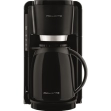 Rowenta Adagio Milano Filtre Kahve Makinesi, Termos Sürahili, Kapasite 1 Litre, 8-12 Fincan, Otomatik Kapanma, Çıkarılabilir Filtre Elemanı, Su Seviyesi Göstergesi, Siyah, CT3808