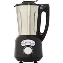 Senya SYCP-HB008N Paslanmaz Çelik Cook & Ice V3, Karıştırıcı Kremalı/ince Püre Haline Getirilmiş Çorba, Buharda Pişirme, Kırılmış Dondurma, Smoothies Isıtmalı Stand Mikseri, 1400, Metal, 1,5 Litre, Si