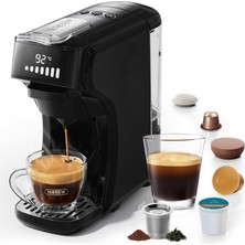 Hibrew Hıbrew H1B 6'sı 1 Arada Kapsül Kahve Makinesi, 20 Bar Kompakt Espresso Makinesi