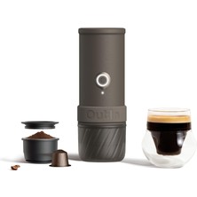 Outin Outın Mino Taşınabilir Elektrikli Espresso Makinesi, Tundra Brown