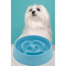 Esranın Dünyası Mobee Evcil Hayvan Yavaş Mama Yeme Kabı Yavaş Besleyici Kedi Köpek Mama Kabı Büyük Boy 775 Ml. 1450