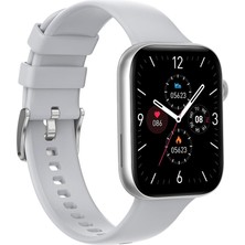 Esranın Dünyası Inteya Hiwatch Neo Amoled Ekran Fitpro Uygulama Destekli Android ve Ios Uyumlu Sesli Görüsme Özellikli Akilli Saat Gri