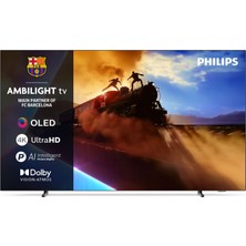 Esranın Dünyası Philips Ambilight Tv 55OLED760/12 4K UHD OLED 139CM 55 Inç Smart Tv Dolby Vision Dolby Atmos Titan Os