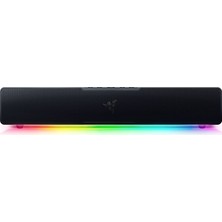 Esranın Dünyası Razer Leviathan V2 x - Pc Oyun Soundbar'ı (Tam Aralıklı Sürücüler, Kompakt Masaüstü Form Faktörü, USB Tip C Güç ve Ses Dağıtımı, Bluetooth 5.0) Siyah