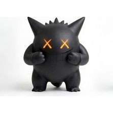 3D Layer Craft Kaws Gengar Figür 13 cm
