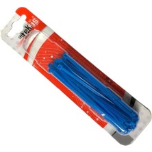Tek-Iş Mavi Plastik Kablo Bağı | 100MM x 2.5mm | 50 Adet | Dayanıklı Cırt Kelepçe | Kablo D�