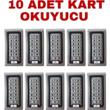 SR-200 Mf-W IP68 Su Geçirmez Mifare Kartlı ve Şifreli Geçiş Sistemi Rfıd Kart Okuyucu 13.56 Mh
