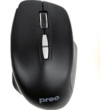 Esranın Dünyası Preo M17 Kablosuz Sessiz Mouse Siyah