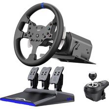 V99 Racing Wheel Steering Wheel 3.2nm Force Feedback Gaming Racing Wheel 270/900 Dismantle With Hall