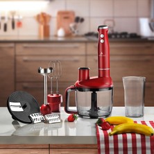 Esranın Dünyası Aryıldız Multi Functional Mutfak Robotu Kırmızı